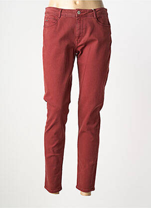 Blugi cu croială slim elasticitate mărime normală portocaliu KANOPE femme