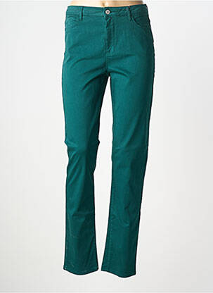 Blugi cu croială slim elasticitate mărime normală verde KANOPE femme