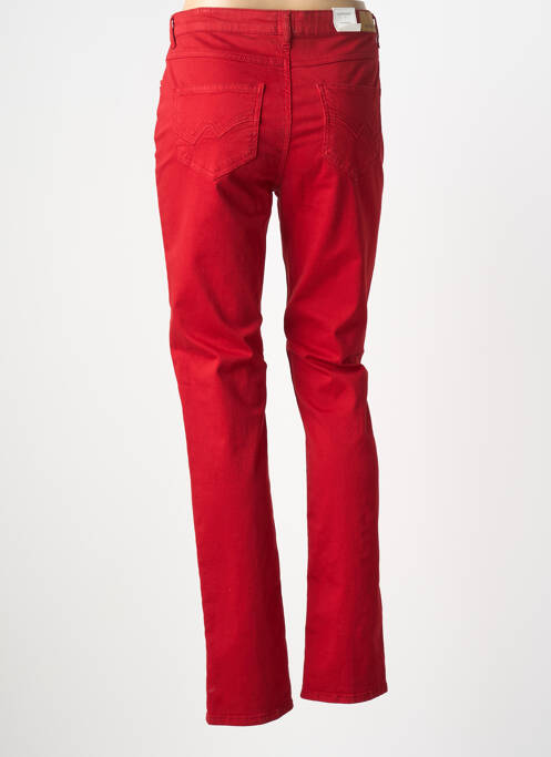 Blugi cu croială dreaptă elasticitate mărime normală roșu închis KANOPE femme