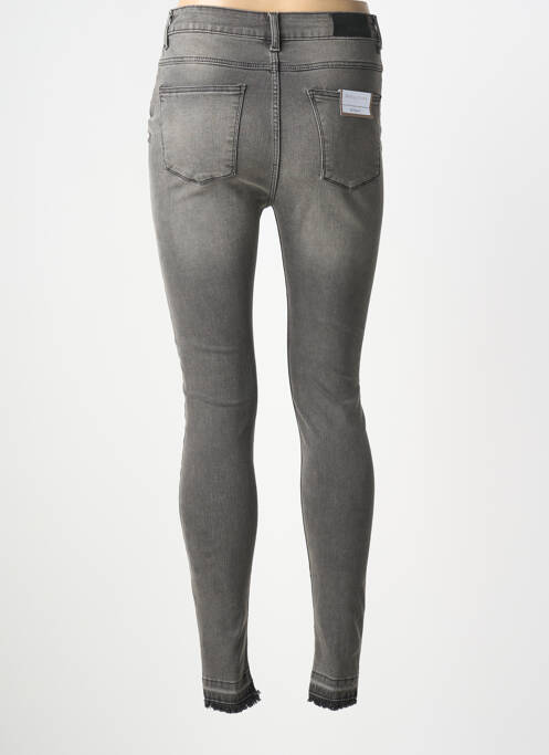 Blugi skinny talie înaltă talie înaltă gri DONA LISA femme