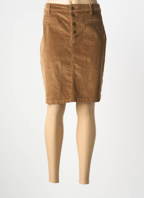 Fustă midi croială dreaptă maro ONADO femme