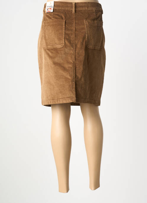 Fustă midi croială dreaptă maro ONADO femme