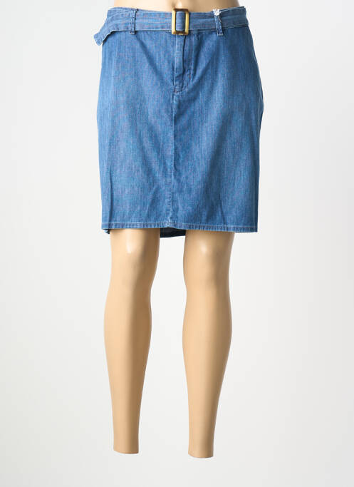 Fustă scurtă buzunare albastru KANOPE femme