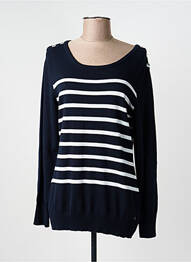 Pulover elasticitate mâneci lungi albastru BLEU SALÉ femeie