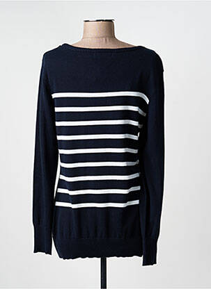 Pulover elasticitate mâneci lungi albastru BLEU SALÉ femeie