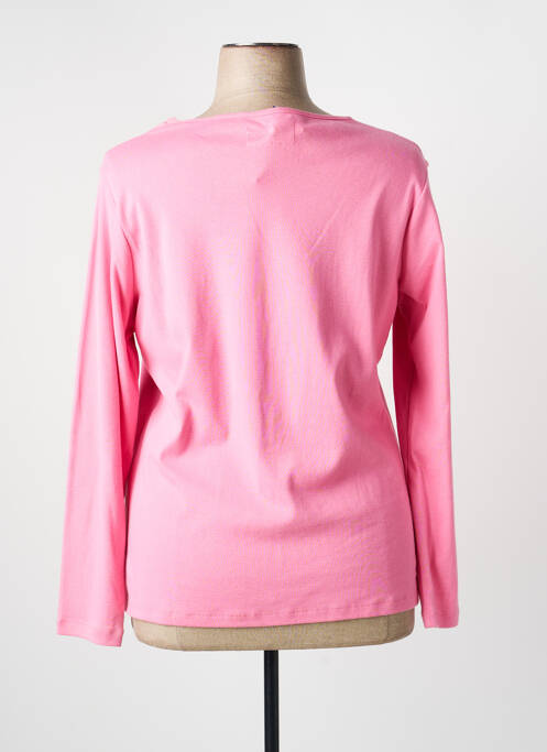 Tricou elasticitate mâneci lungi roz THALASSA femme