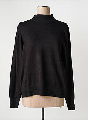Pulover elasticitate mâneci lungi negru JENSEN femeie