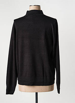Pulover elasticitate mâneci lungi negru JENSEN femeie