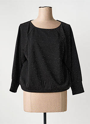 Top elasticitate mâneci lungi negru BETTY BARCLAY femeie