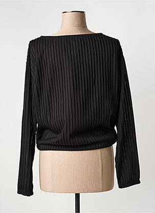 Top elasticitate mâneci lungi negru BETTY BARCLAY femeie