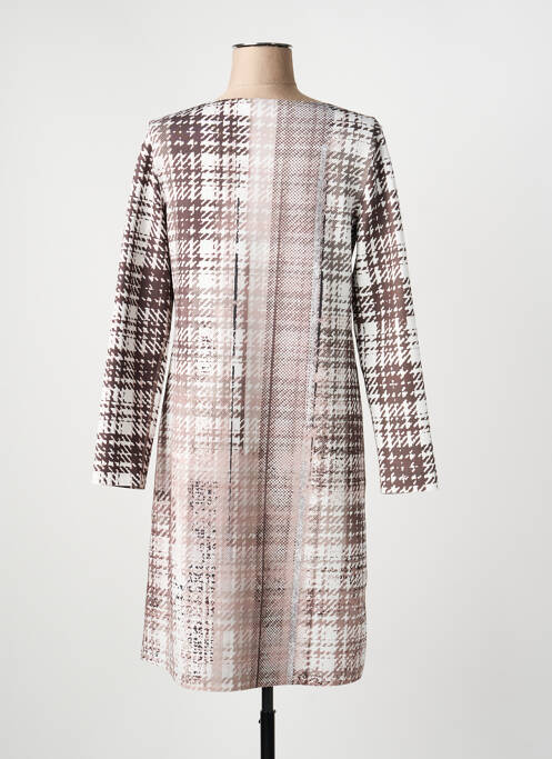 Rochie scurtă mâneci lungi mâneci lungi maro TUZZI femme