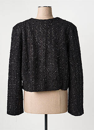 Jachete elegante guler rotund negru ICHI femeie