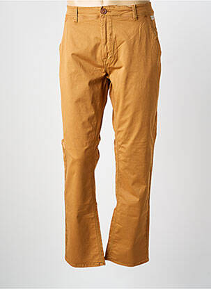 Pantalon chino țesătură poplin mărime normală galben BLEND bărbat