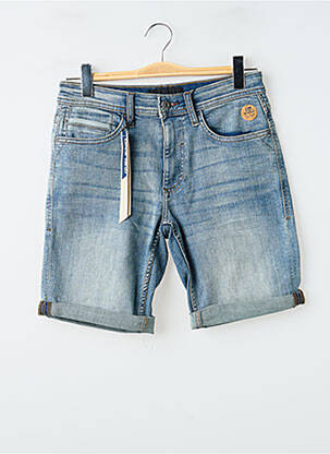 Bermudă elasticitate mărime normală albastru BLEND homme