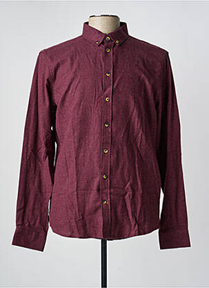 Cămașă cu mâneci lungi croială cambrată roșu BLEND homme