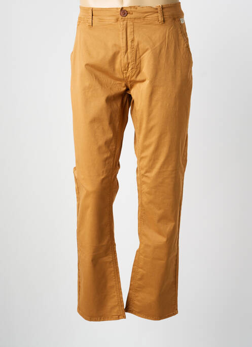 Pantalon chino țesătură poplin mărime normală galben BLEND homme