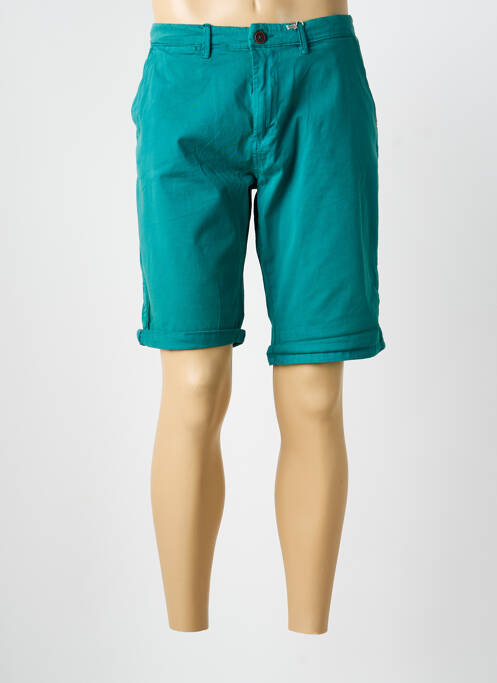 Bermudă talie cu cleme mărime normală verde LEE COOPER homme