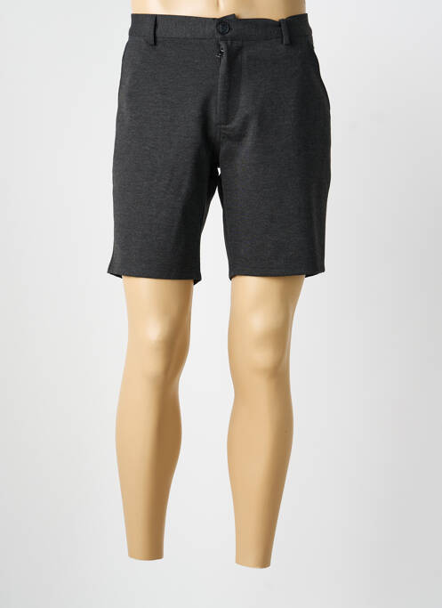 Bermudă talie cu cleme mărime normală gri BLEND homme