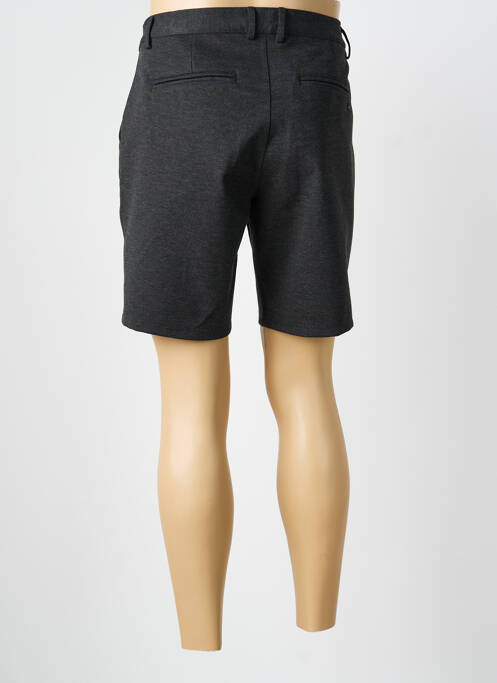 Bermudă talie cu cleme mărime normală gri BLEND homme