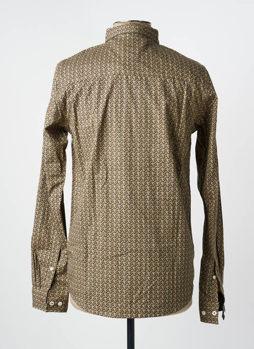 Cămașă cu mâneci lungi imprimeu fantezie maro DEELUXE homme