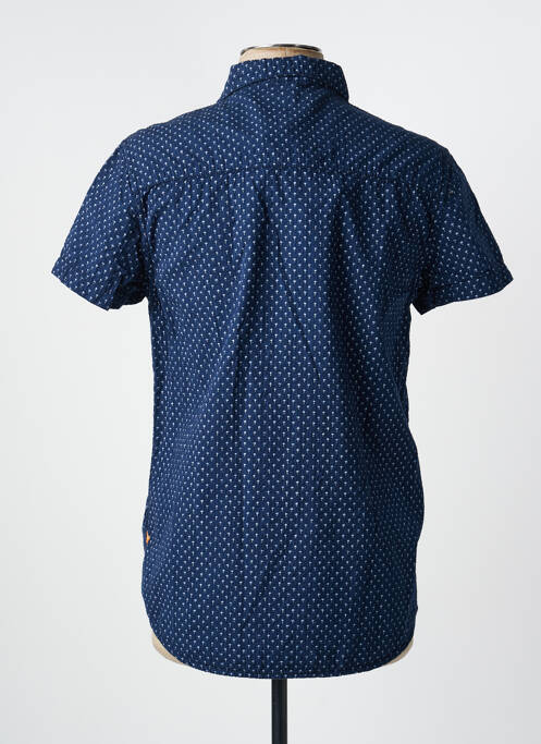 Cămașă cu mâneci scurte imprimeu tie and dye albastru DEELUXE homme