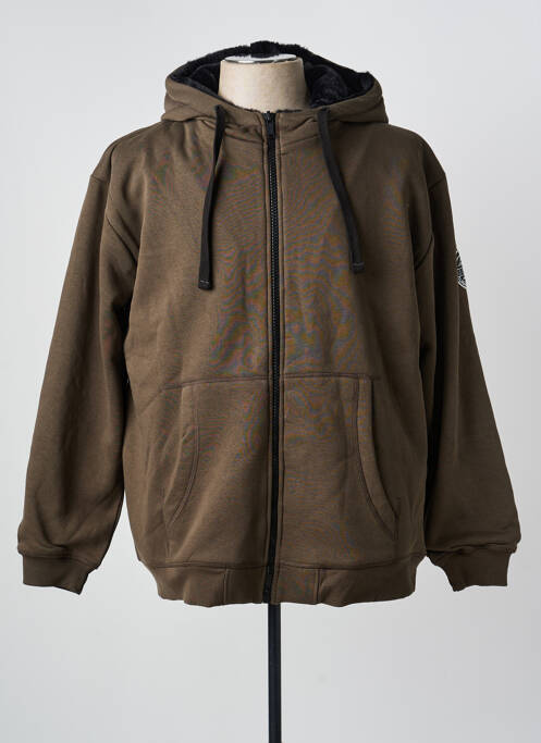 Jachete casual strânsă pe partea de jos verde DEELUXE homme