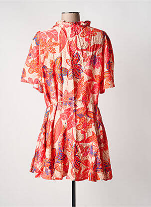 Rochie scurtă mâneci 3/4 mâneci 3/4 roșu KILKY femeie