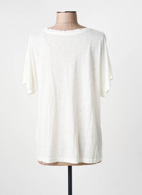 Tricou elasticitate mâneci scurte bej KANOPE femme