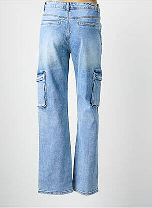 Blugi cu croială dreaptă buzunare albastru WATER JEANS femeie