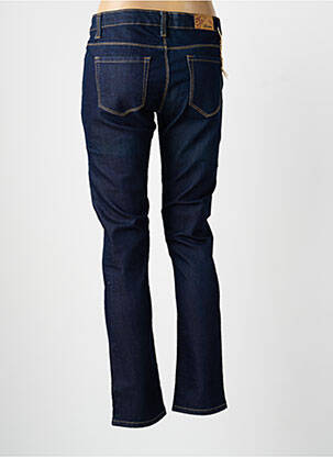 Blugi cu croială slim buzunare albastru DENIM femeie