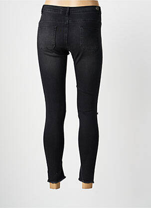 Pantalon slim conic negru BLUE RAGS femeie