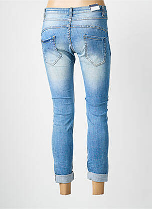 Blugi skinny buzunare albastru REMIXX femeie
