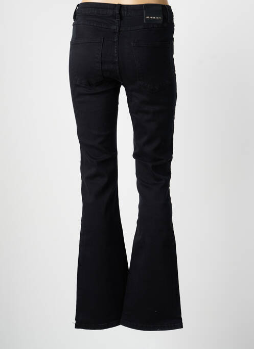 Pantalon evazat croială evazată negru QUEEN HEARTS femme