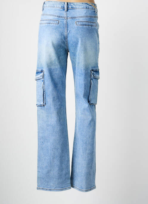 Blugi cu croială dreaptă buzunare albastru WATER JEANS femme