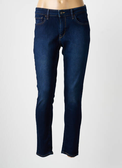 Blugi cu croială slim buzunare albastru LEVIS femme