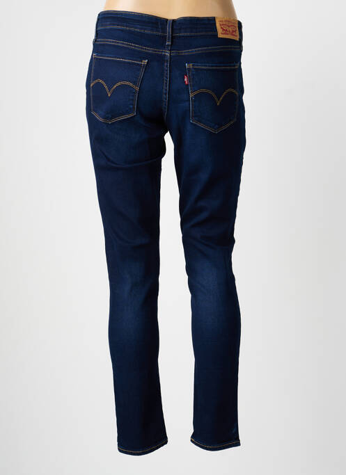 Blugi cu croială slim buzunare albastru LEVIS femme