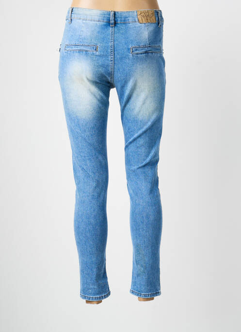 Blugi cu croială slim buzunare albastru IZZY femme