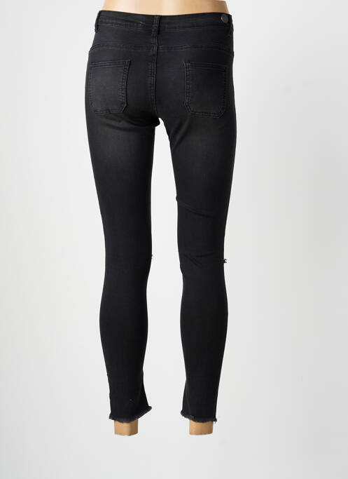 Pantalon slim conic negru BLUE RAGS femme