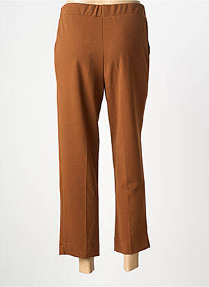 Pantalon 7/8 elasticitate mărime normală maro CHARMING GIRL femeie