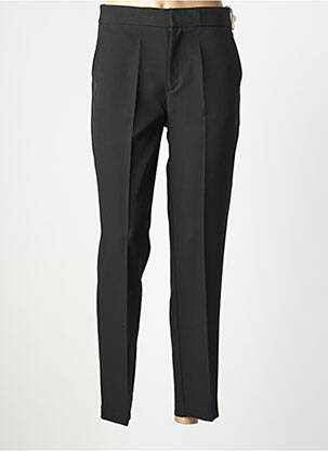 Pantalon slim țesătură poplin mărime normală negru EMABLUES femme