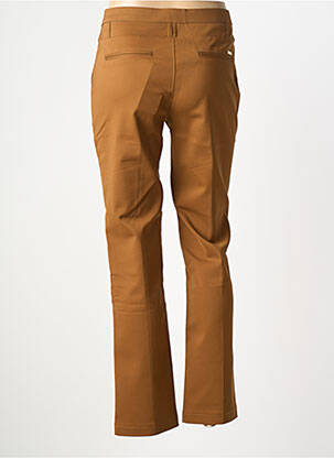 Pantalon drept elasticitate mărime normală maro CHIC & JEUNE femeie