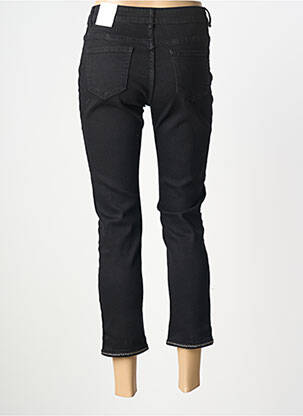 Pantalon 7/8 elasticitate mărime normală negru ONADO femeie