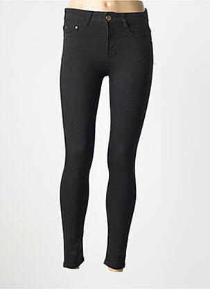 Blugi skinny elasticitate talie joasă negru REALTY femme