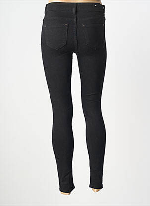 Blugi skinny elasticitate talie joasă negru REALTY femeie