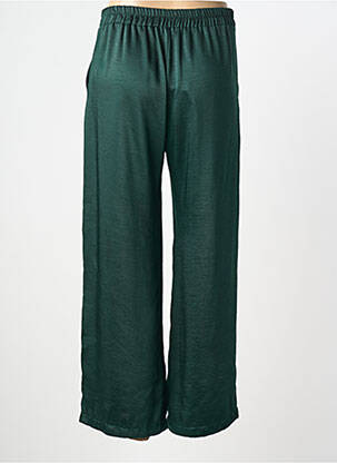 Pantalon larg buzunare mărime normală verde SCARLET ROOS femeie
