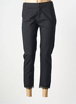 Pantalon 7/8 elasticitate mărime normală negru DROLE DE COPINE femeie