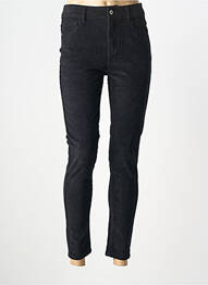 Pantalon slim elasticitate mărime normală negru SARAH JOHN femme