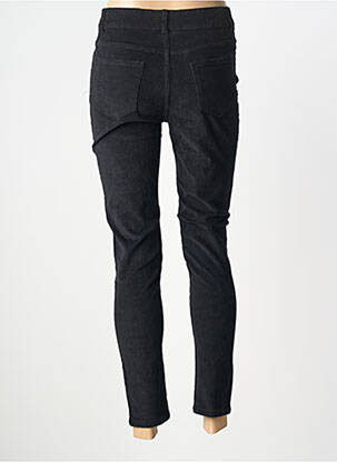 Pantalon slim elasticitate mărime normală negru SARAH JOHN femeie