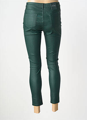 Pantalon 7/8 elasticitate mărime normală verde NINA CARTER femeie