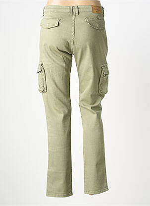 Pantalon slim elasticitate mărime normală verde PLACE DU JOUR femeie